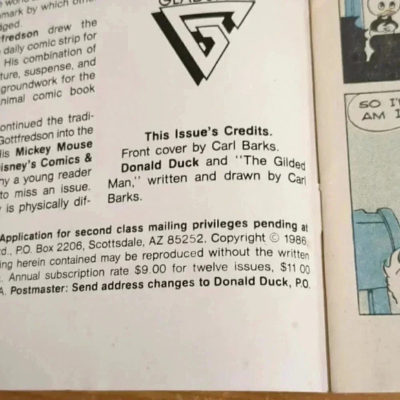 Walt Disney's Donald Duck and  the Gilded Man 1986 - Picture 2 of 6